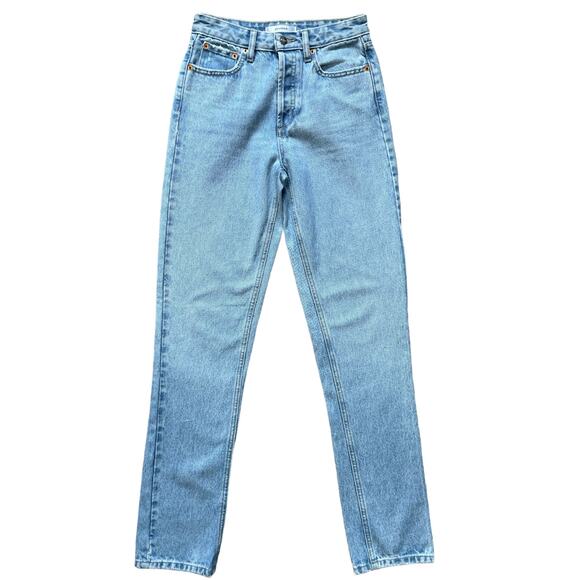 Jemina Button Fly Straight Leg Jeans Size 24 NWOT - Picture 1 of 4